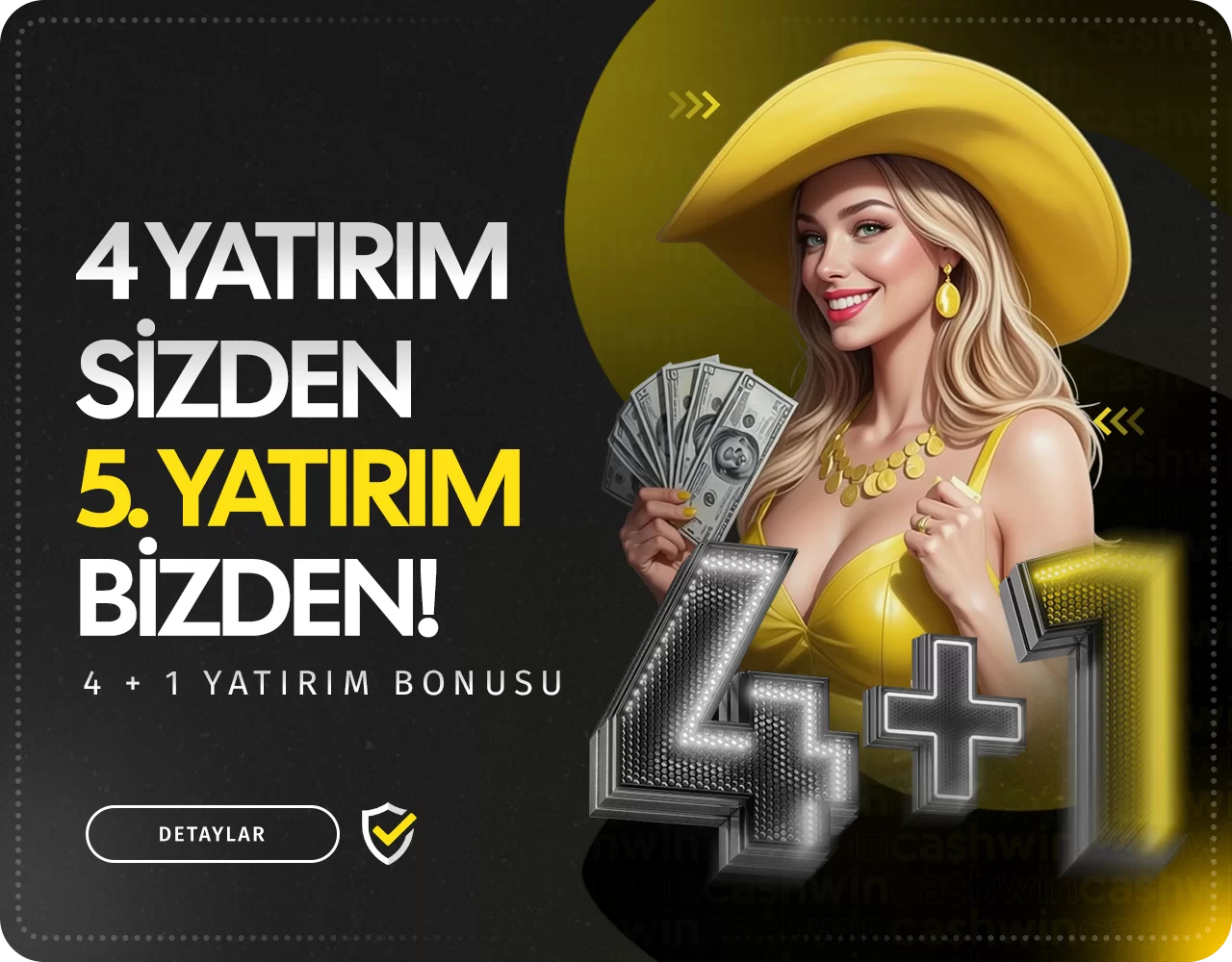 4+1 Yatırım Bonusu